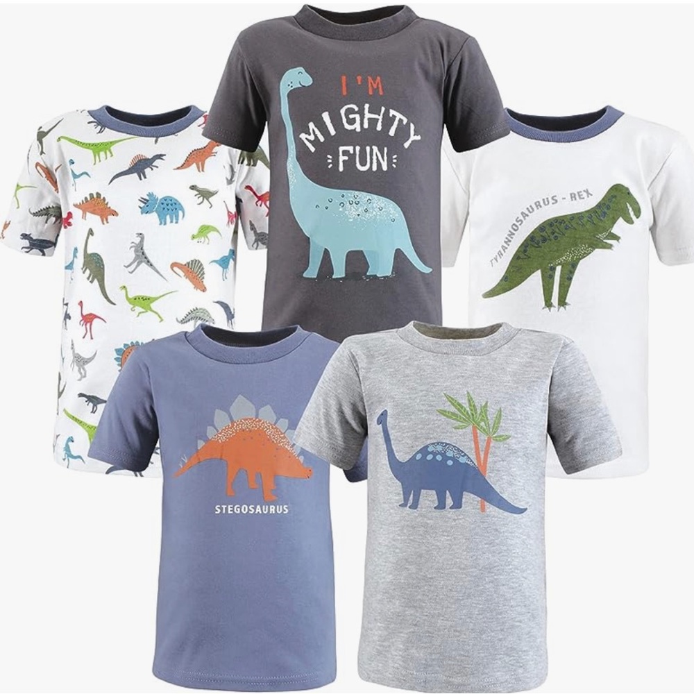 5 pc baby tshirt